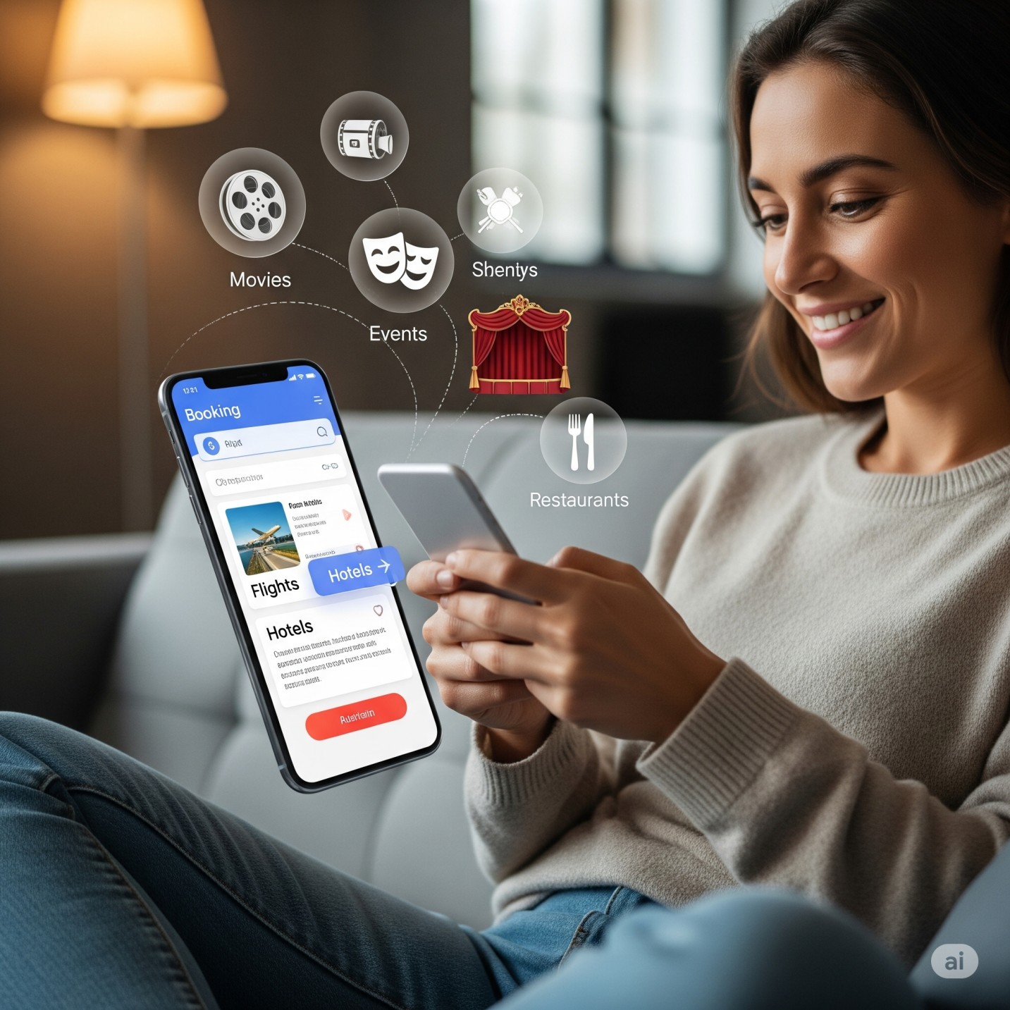 Booking / Reservation / Ticketing AI Assistant